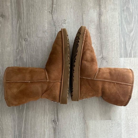 UGG Women’s Classic Short  Boots Chestnut Size 8 Fall Winter Cozy - Picture 5 of 11